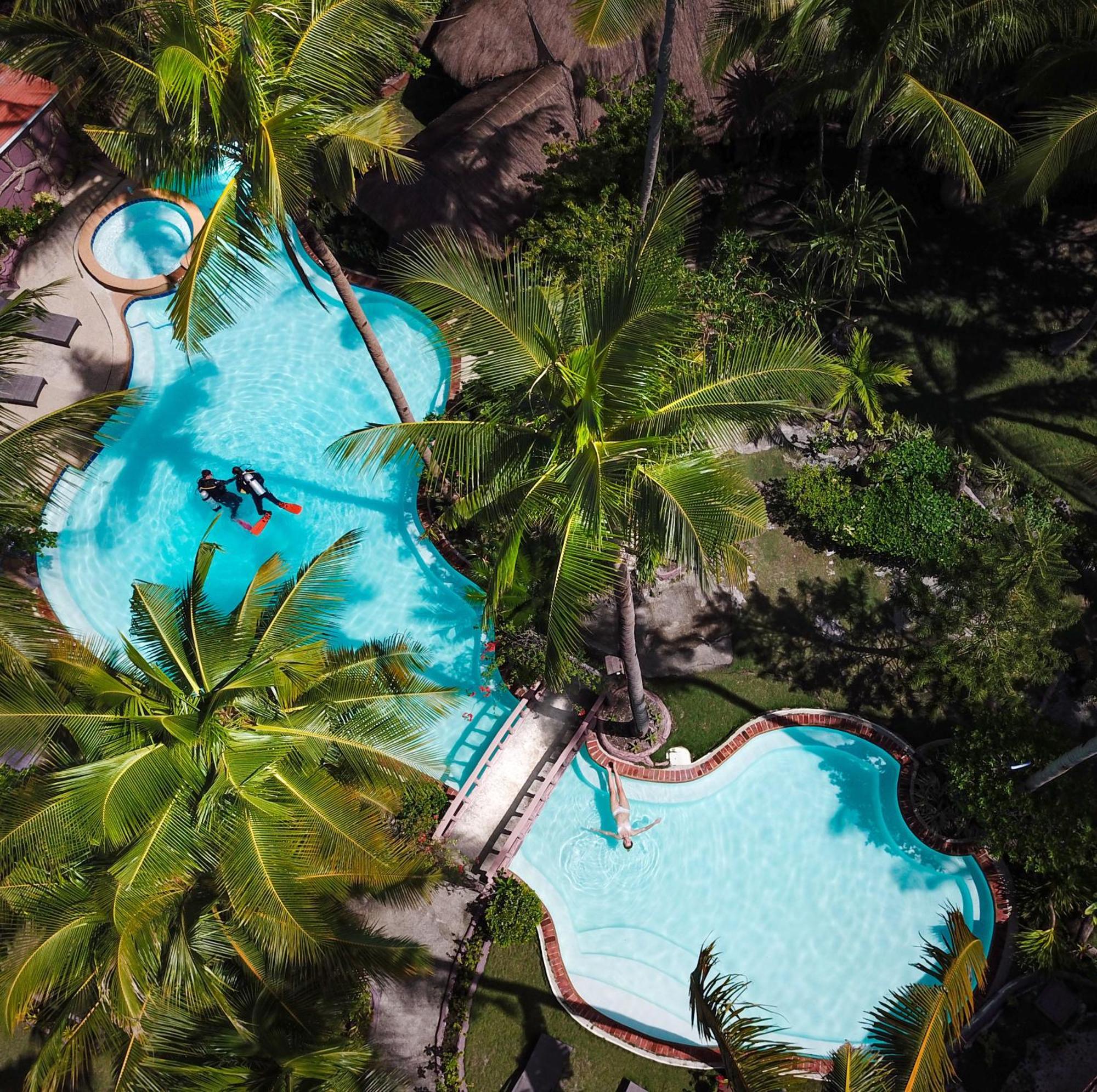 Polaris Beach And Dive Resort Inc Loon Eksteriør bilde